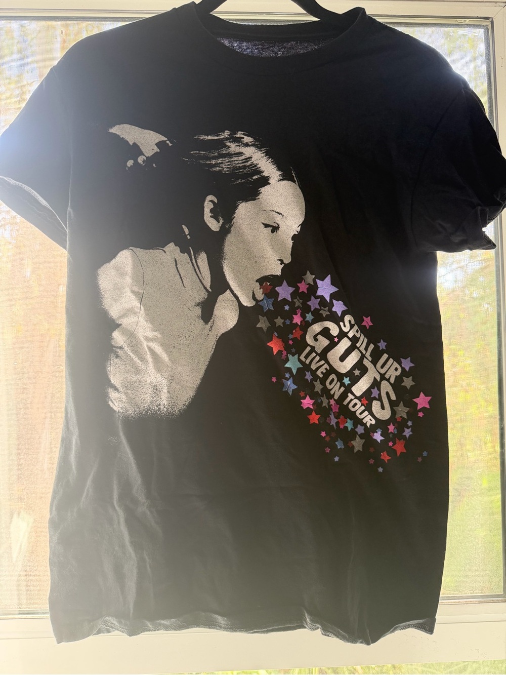 Olivia Rodrigo Spill Ur Guts tour tee. Size small . Like new.